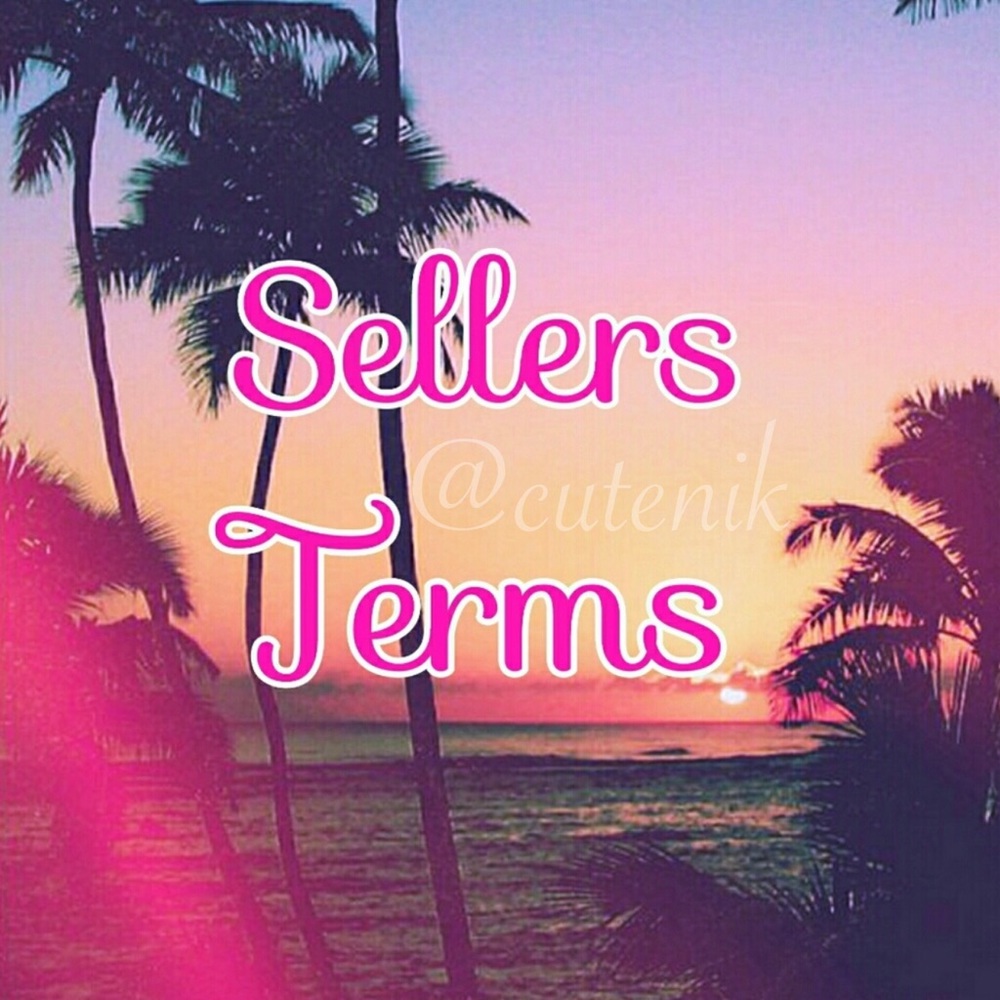 🎀Seller's Term's🎀